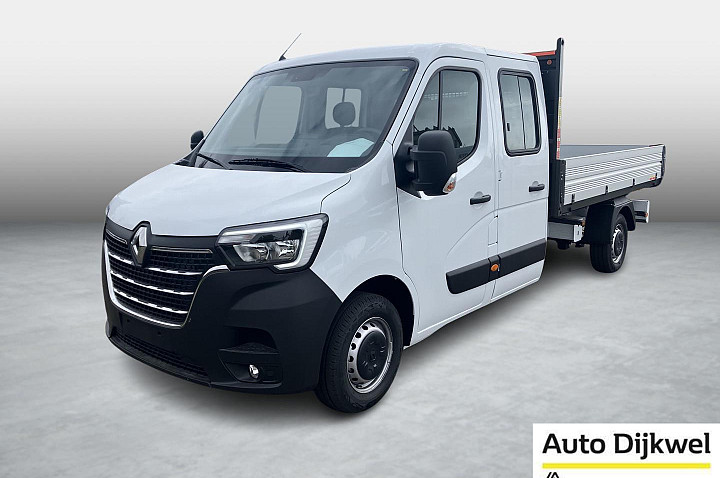 Renault Master T35 2.3 dCi 165 L3 DC Comfort Kipper Direct uit voorraad leverbaar, BPM vrij!!